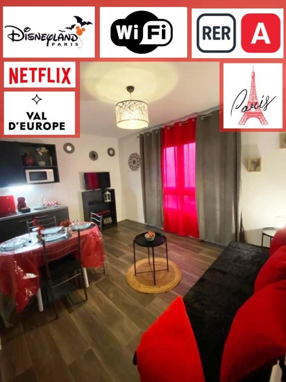 Disneyland Paris - Calm & Cute Studio 6 Mins From Rer A! Torcy  Dış mekan fotoğraf